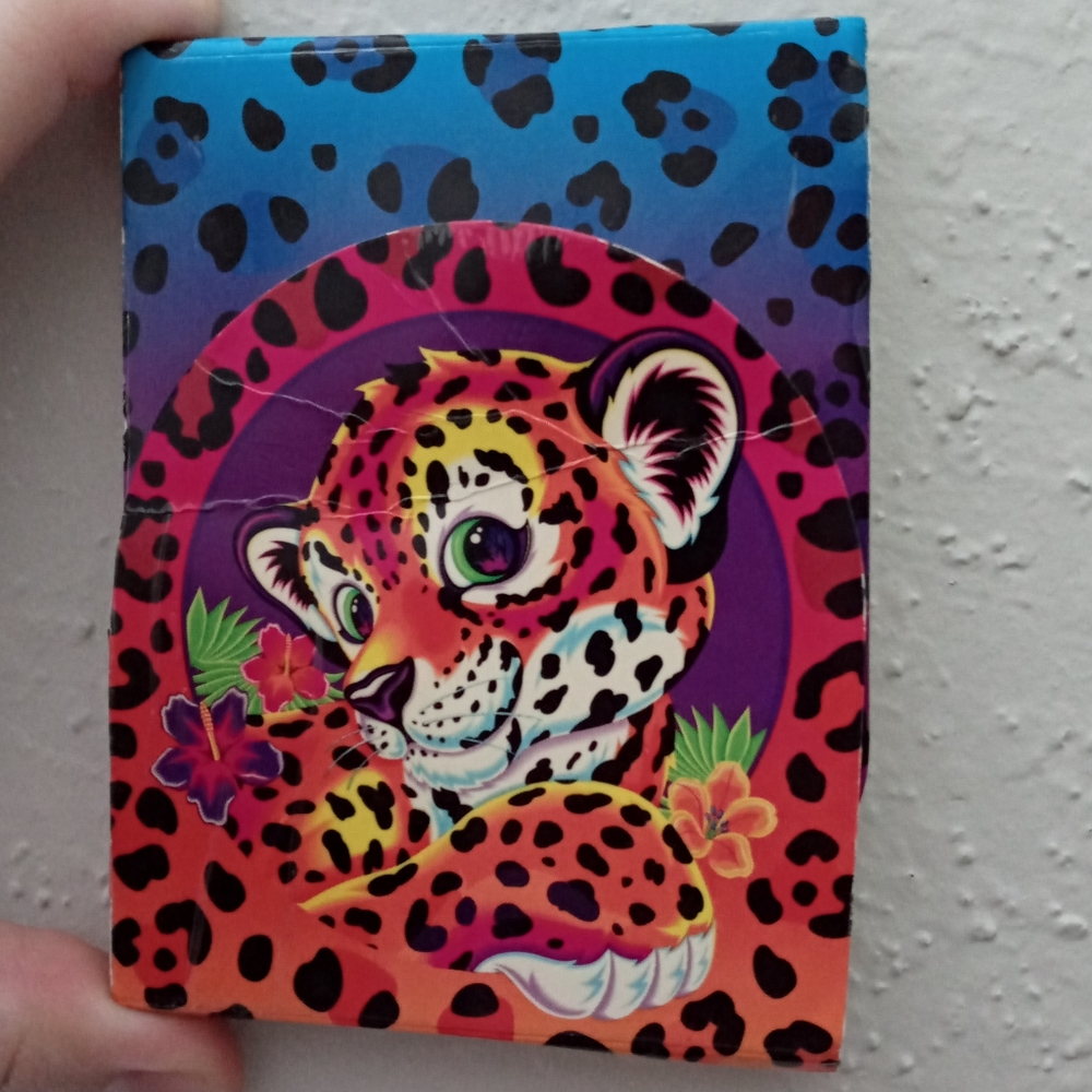 Lisa frank hunter leopard memo pad
